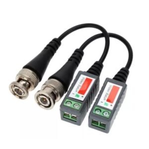 PAR DE CONECTOR VIDEO BALUN PARAFUSO HD AHD CVI CFTV