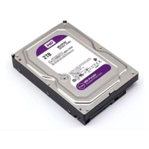 Hd 2tb Intelbras Para Cftv Dvr, Nvr Western Digital Purple Cor Branco