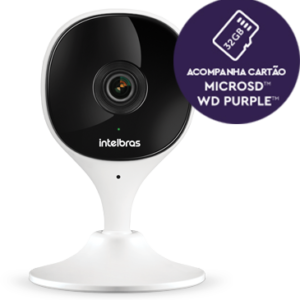 CAMERA MIBO INFRA IMX WIFI FULL HD C/ CARTAO 32GB INTELBRAS