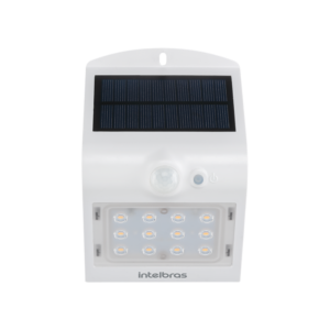 ARANDELA SOLAR INTEGRADA ASI 220 BR LUZ AMARELA INTELBRAS